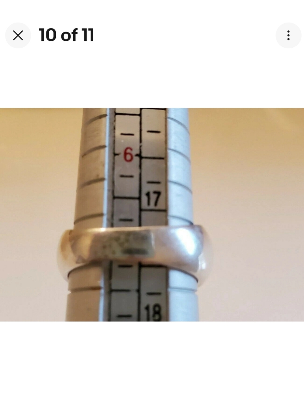 DAVID SIGAL FLORAL GEMSTONE STERLING SILVER DOME RING - Picture 8 of 10